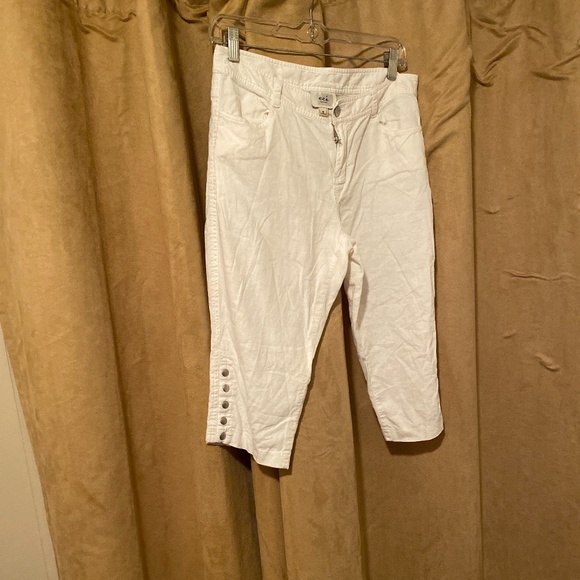 Eci New York Capri white size 8 - Picture 1 of 4